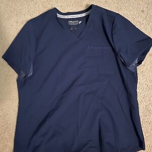 Navy Fabletics scrub top